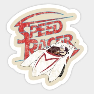 Speed Racer Vintage Sticker